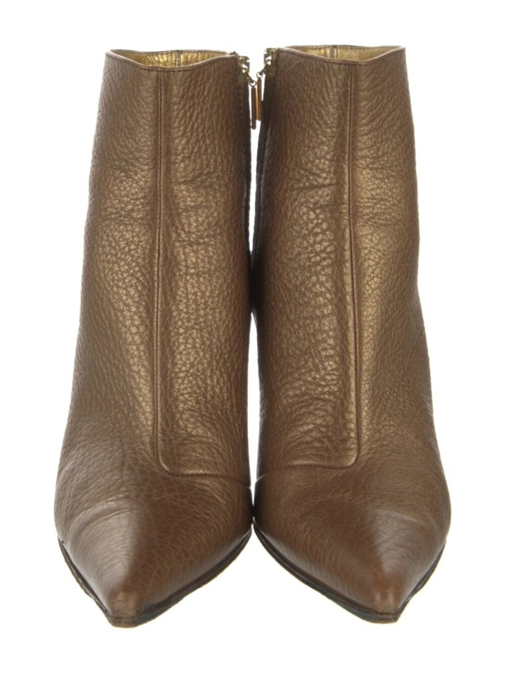 Vintage Dolce and Gabbana Bronze boots Sz 41